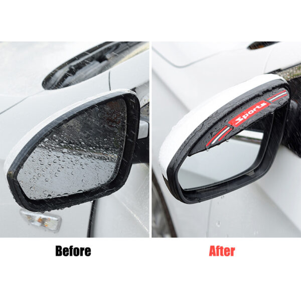 Car Rearview Mirror Rain-proof And Eyebrow - Image 6