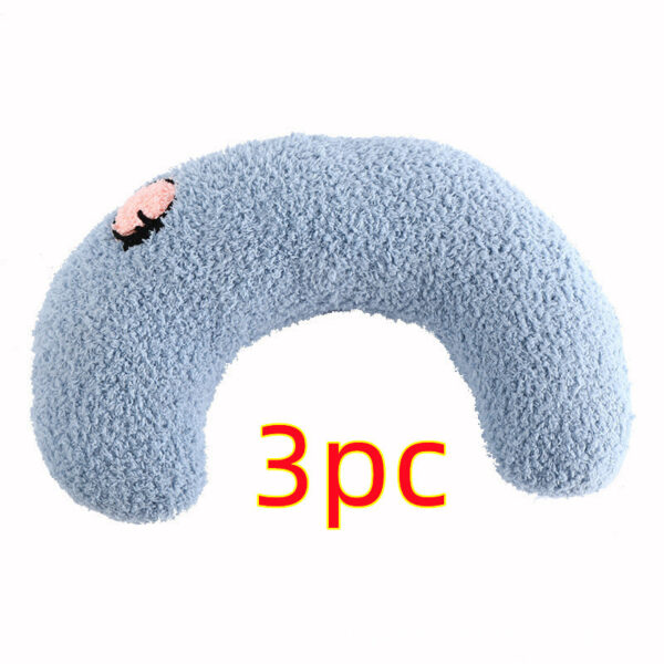 Little Pillow For Cats Fashion Neck Protector Deep Sleep Puppy U-Shaped Pillow Pets Pillow Kitten Headrest Dog Sleeping Pillow Pet Products - Image 5