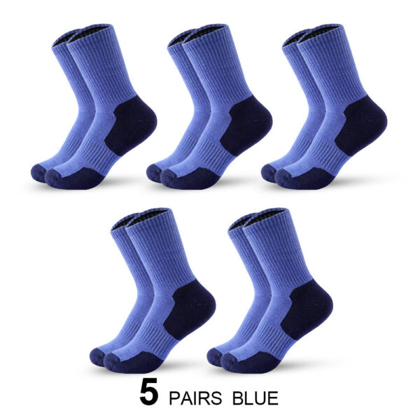 Men's Mid-calf Length Sock Sweat Absorbing And Deodorant - Image 8
