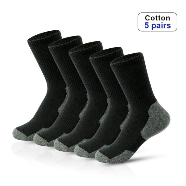 Men's Mid-calf Length Sock Sweat Absorbing And Deodorant - Image 2