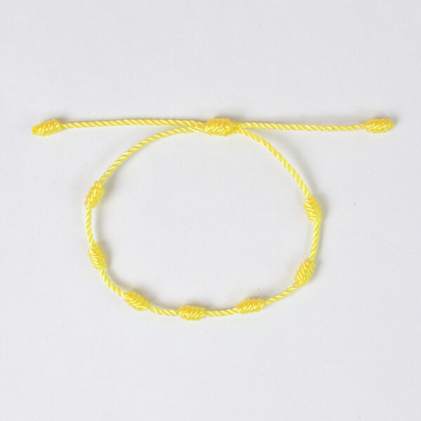 Seven Knot Woven Carrying Strap Peru Knot Handmade - Image 2