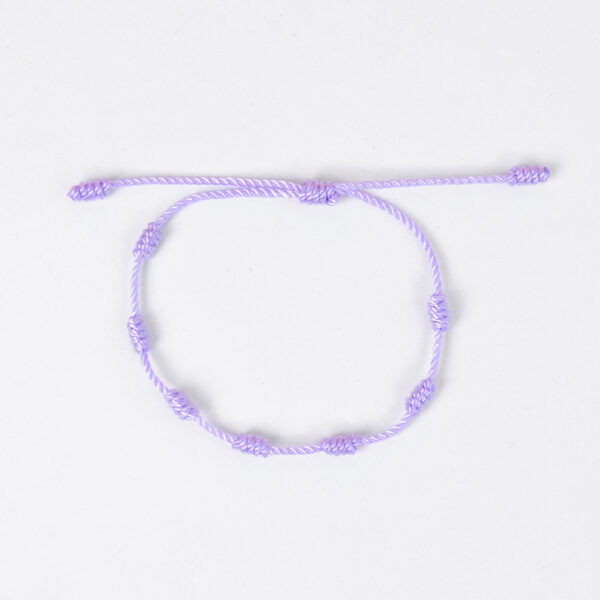 Seven Knot Woven Carrying Strap Peru Knot Handmade - Image 3