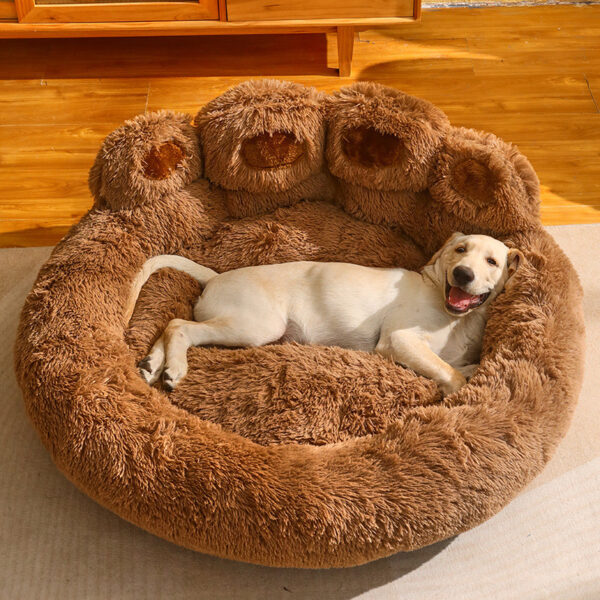 Kennel Warm Medium Large Dog Corgi Golden Retriever Bed Fleece-lined Sofa Mattress - Image 7