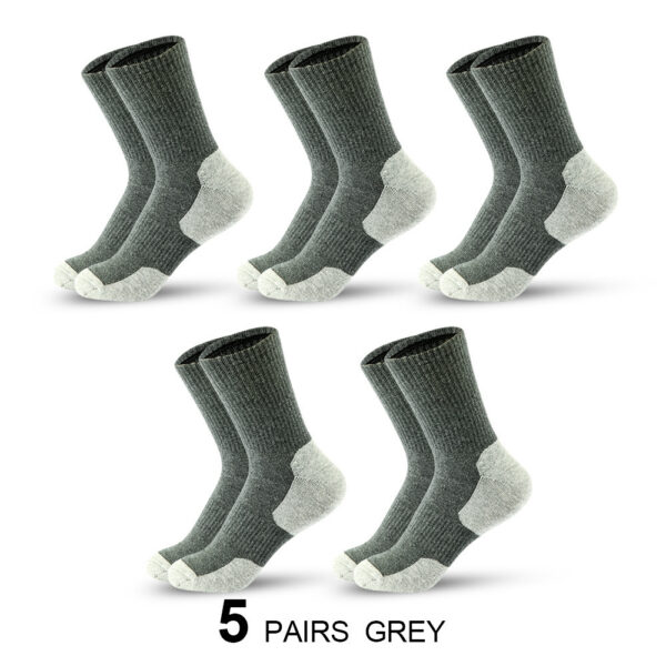 Men's Mid-calf Length Sock Sweat Absorbing And Deodorant - Image 7
