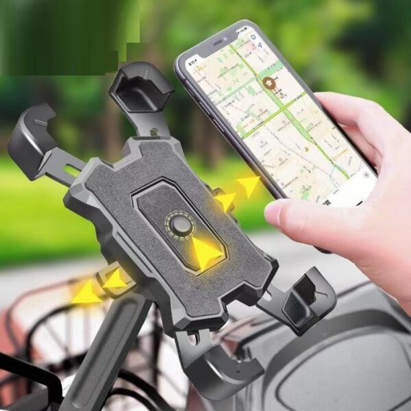 Electric Vehicle Shockproof Phone Holder Riding Accessories - Image 7