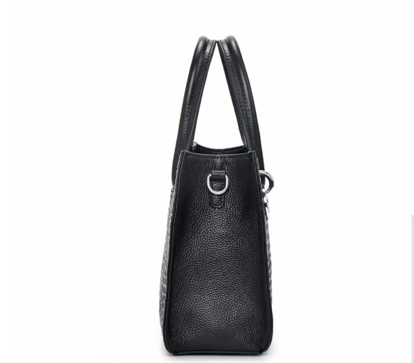 Ladies Hand Briefcase Atmospheric Leather One-shoulder Messenger Bag - Image 3