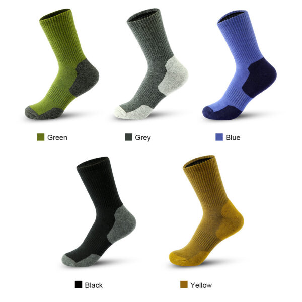 Men's Mid-calf Length Sock Sweat Absorbing And Deodorant - Image 5